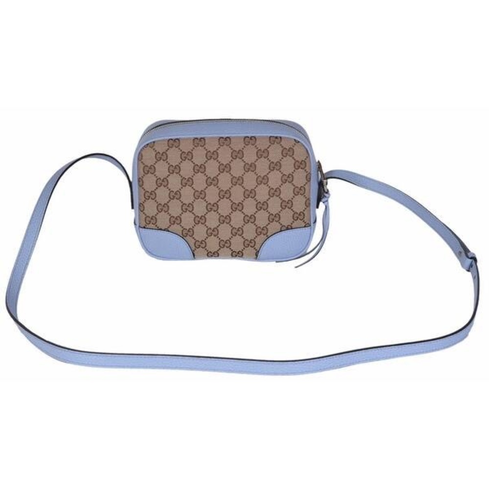 Gucci Canvas Leather GG Guccissima BREE Crossbody - Picture 2 of 8